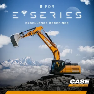 Case E-serie beltegraver
