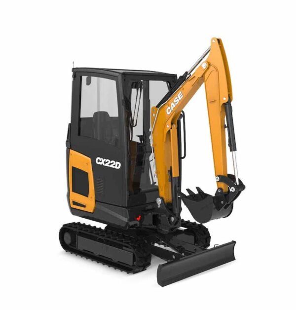 CASE CX22D minigraver