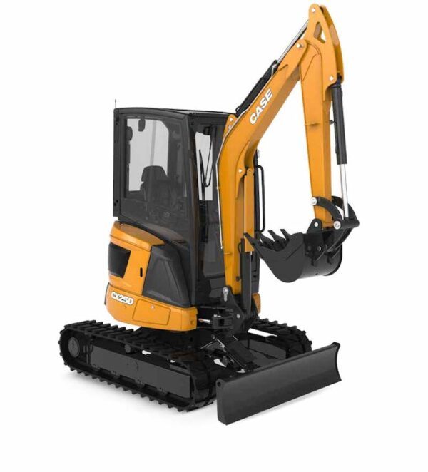 CASE CX25D minigraver