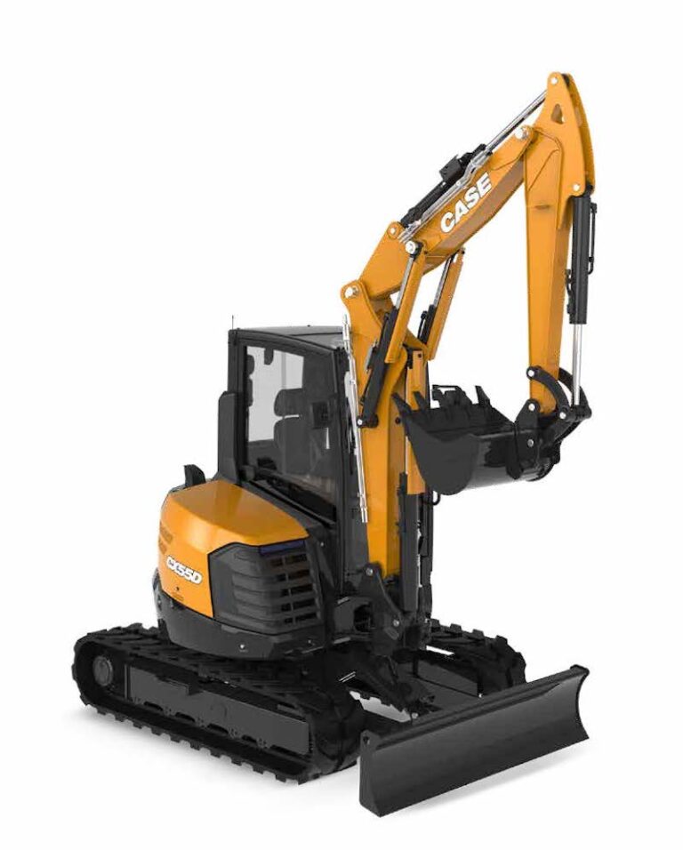 CASE CX55D minigraver