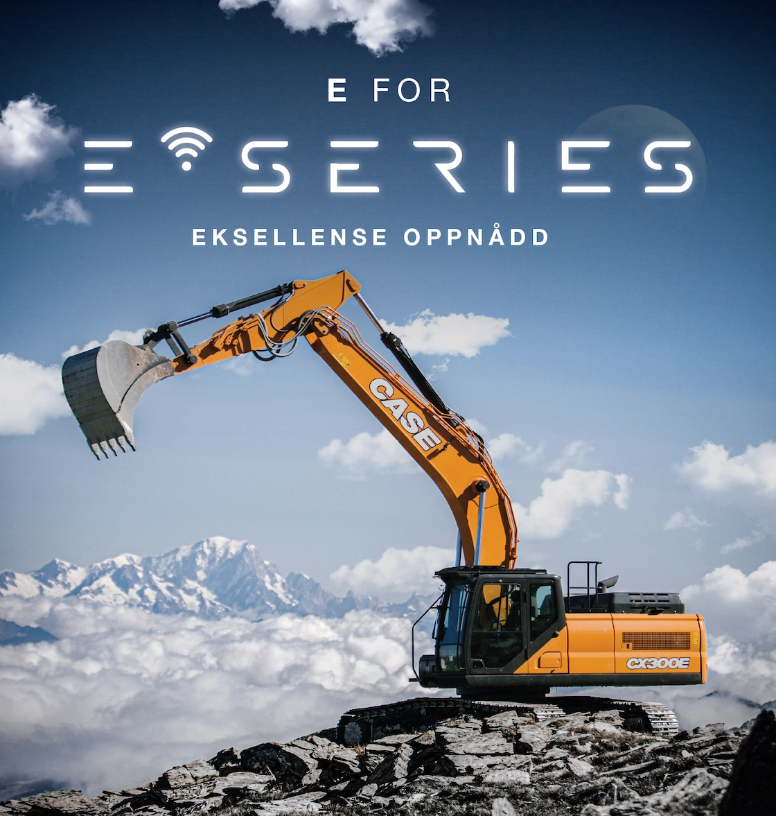Case nyheter 2023 Nye CASE E-serie beltegraver